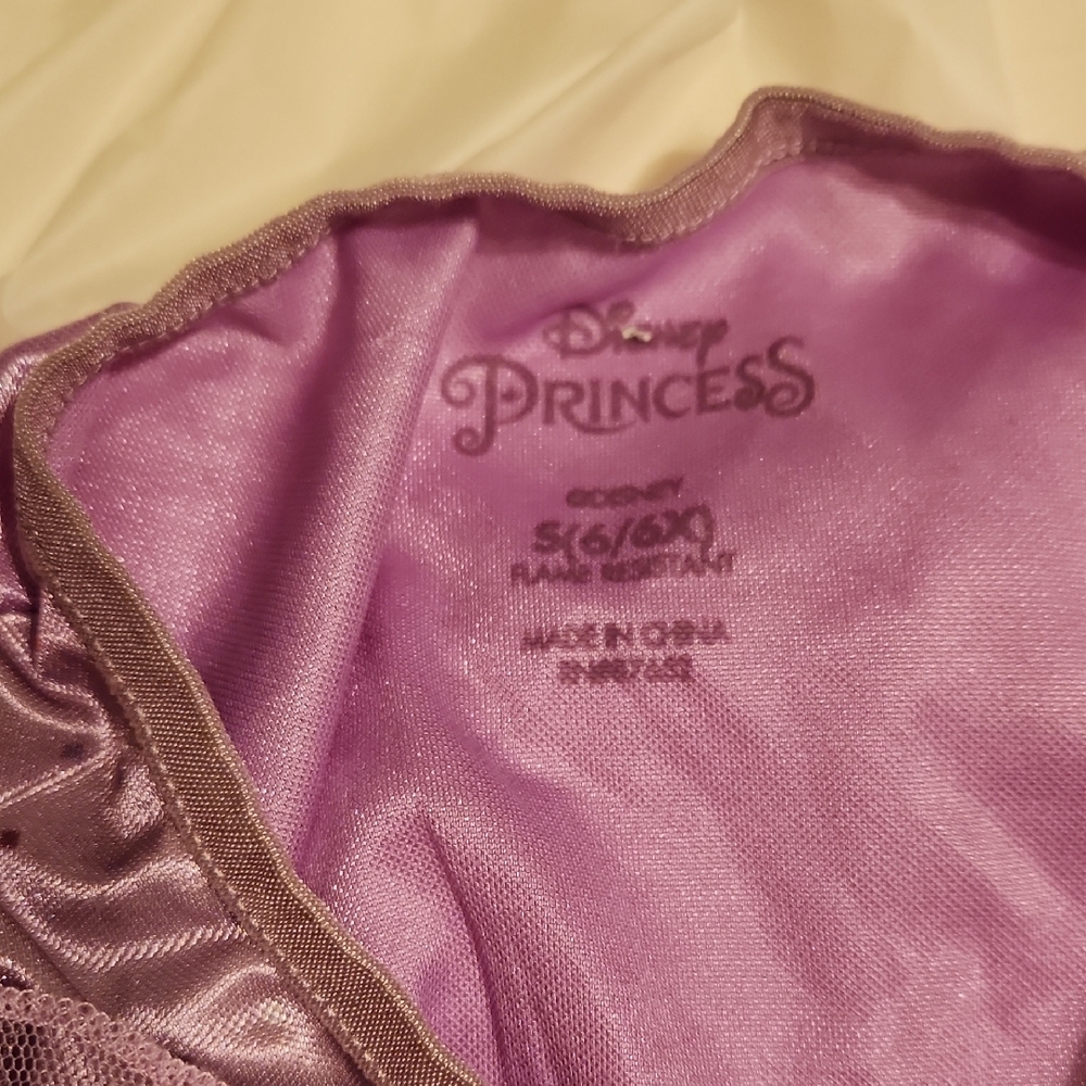 Purple Princess Dress with Character Print - Picture 4 of 4